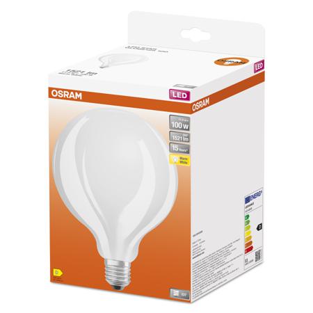 4058075269880 LEDVANCE LED Retrofit CLASSIC E27 LED Bulbs 11 W(100W), 2700K, Warm White, Ball shape