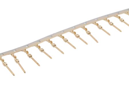 66507-3 TE Connectivity AMPLIMITE HDP-20 Series size 20 Male Crimp D-sub Connector Contact, Gold over Nickel Plated Pin