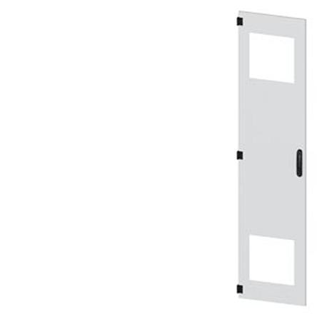 8MF1070-2UT15-3BA2 Siemens 8MF1 Series Steel RAL 7035 Plain Door, 2000mm H, 450mm W for Use with Cut Out For Filter Fan