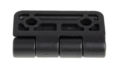 110-4581 RS Pro Powder Coated Die Cast Zinc Hinge with a Fixed pin Screw, 50mm x 50mm x 12mm
