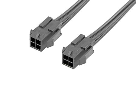 2147582042 Molex 4 Way Male Micro-Fit 3.0 Unterminated Wire to Board Cable, 300mm