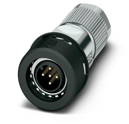 1021815 Phoenix Contact Circular Connector, 5 Contacts, Cable, M12 Connector, Plug, IP65, IP67, SACC Series