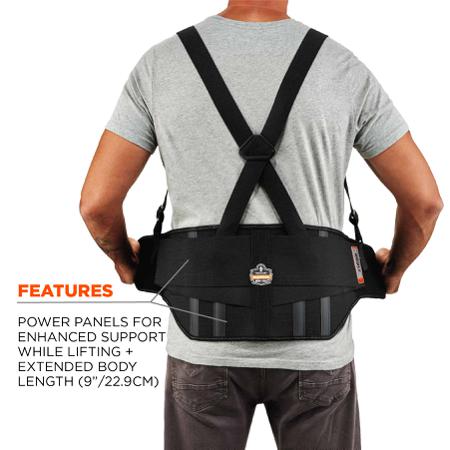11101 Ergodyne Black Back Support Belt, 64cm