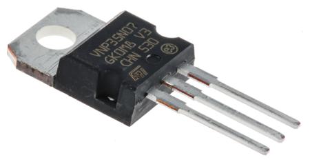 VNP35N07-E STMicroelectronics , OMNIFET: Fully Autoprotected Power MOSFET Power Switch IC 3-Pin, TO-220