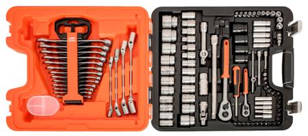 S106 Bahco  106 Piece , 1/2 in, 1/4 in Socket Set