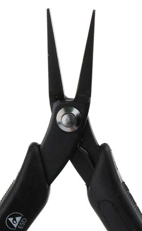 864-0782 RS Pro ESD 6 in High Carbon Steel, Polypropylene Flat Nose Pliers