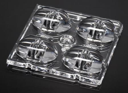 C13858_STRADA-2X2-XW Ledil , Strada-Module Series 4-Way LED Lens, Square Beam