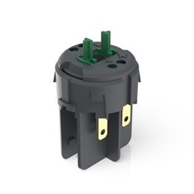 1.20.126.505/0000 RAFI RAFIX FS Series Contact Block for Use with Plug In Distributor, 35V ac, DPST