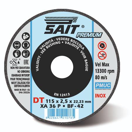 1000001078 SAIT  100000 Cut-Off Wheel, 115mm Diameter