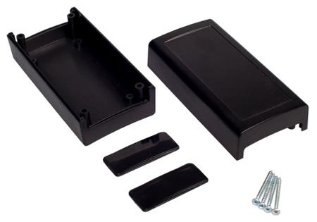 192-0807 RS PRO ABS Enclosure, IP53, 120.8 x 60.7 x 51.5mm Black