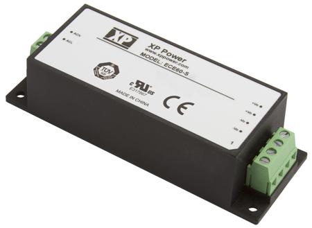 ECE60US36-S XP Power Switching Power Supply, , 36V dc, 1.67A, 60W, 1 Output, 120 → 370 V dc, 85 → 264 V ac