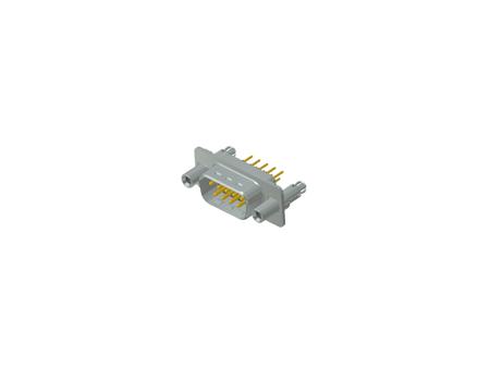 163A16259X CONEC 9 Way Through Hole D-sub Connector Plug, 2.74mm Pitch, with Threaded Rear Spacer Clip