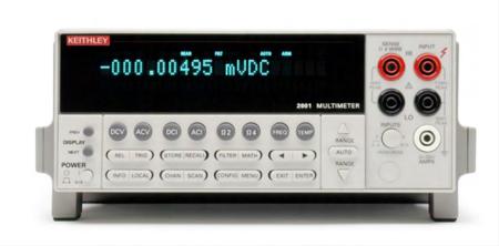 2001-1 Keithley 2001 Bench Digital Multimeter, True RMS, 2.1A ac Max, 2.1A dc Max, 775V ac Max - RS Calibrated