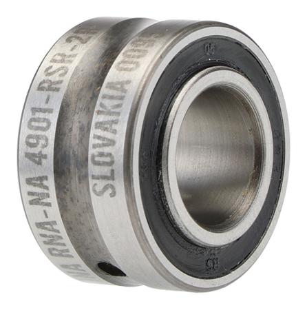 NA4901-2RSR-XL Needle Roller Bearing , 12mm I.D, 24mm O.D