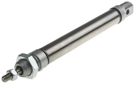 304-3511 RS PRO Pneumatic Piston Rod Cylinder - 16 mm Bore, 80 mm ISO 6432 Series, Double Acting Acting