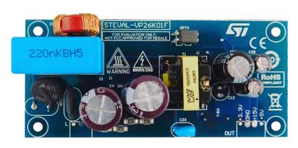 STEVAL-VP26K01F STMicroelectronics Three Output Isolated Flyback Converter Flyback Converter for VIPER267KDTR for STCOMET Smart Meter