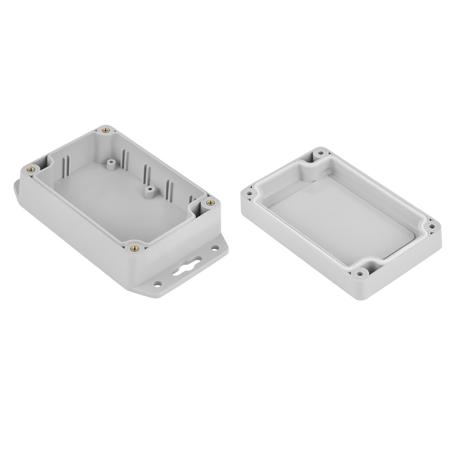192-0724 RS PRO ABS Enclosure, IP65, Flanged, 105 x 70 x 40mm Light Grey
