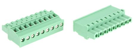 1792317 Phoenix Contact, 5.08mm Pitch, MVSTBR 2.5/9-ST-5.08, 9 Way, Pluggable Terminal Block, Plug, Cable Mount, Screw