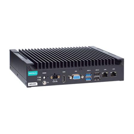 BXP-A100-E2-8L-T MOXA BXP-A100, Industrial Computer, 50W, Intel Atom 1.3 GHz, 8 GB, 2 Windows