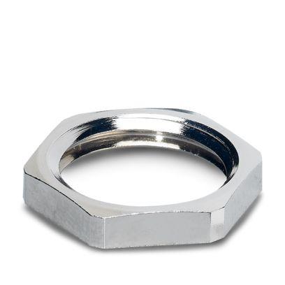 1239005 Phoenix Contact Metal Nickel Plated Brass Cable Gland Locknut