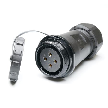 304-705 RS PRO Industrial Circular Connectors, 4 Contacts, In-line, SP29 Connector, Socket, Female, IP68