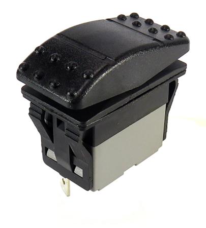 174-8341 RS Pro Rocker Switch Double Pole Double Throw (DPDT), On-Off-On Panel Mount