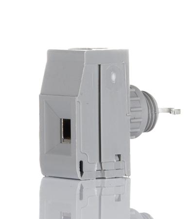 0708250 Phoenix Contact COMBICON Power Series VDFK 4 Feed Through Terminal Block, 32A, 24 → 10 Wire, Screw Termination