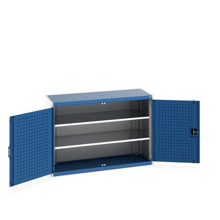40014066-11V Bott 2 Door Sheet Steel Floor Standing Cupboard, 1300 X 525 X 900mm