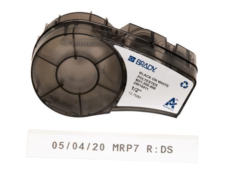 M21-500-488 Brady Cable Label Refill Labels, For Use With BMP21 Label Printers, LABPAL Label Printers
