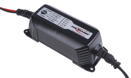 1001-0016-UK520 Ansmann Variable Voltage, 1 A, 2 A, 500 mA Battery Charger, EURO, UK Plug
