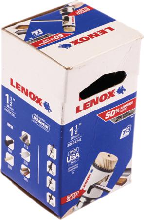3002424L Lenox 38.1mm Hole Saw Bi-Metal