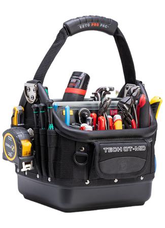 AX3691 Veto Pro Pac Polypropylene (Base) Tool Bag with Shoulder Strap 12in x 12.5in x 12in
