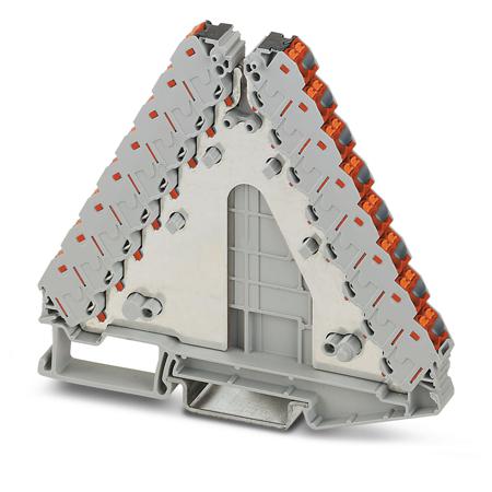 3270226 Phoenix Contact  PTRVB 8-PV /RD Series Grey, 0.14 → 2.5mm², Push In Termination