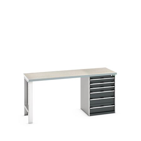 41003495-19V Bott 41003495.19V Sheet Steel Workbench, 940mm x 750mm x 2000mm