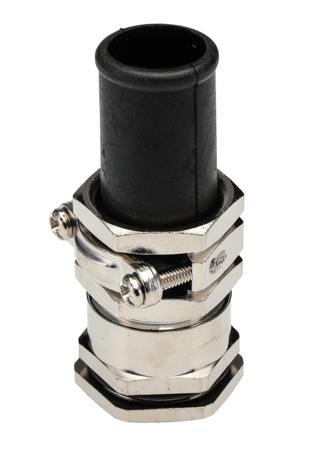 52001110-52003540 Lapp PG21 Metallic Nickel Plated Brass, IP65 Cable Gland With Locknut