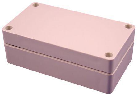 1554P2GY 1554 Polycarbonate Enclosure, 4.7 x 4.7 x 3.15in