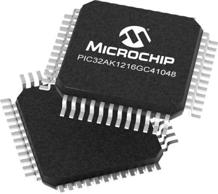 PIC32AK1216GC41048-E-PT Microchip, 32bit 32 bit MCU, PIC32 Microcontroller, 200MHz, 128 kB Flash, 48-Pin TQFP