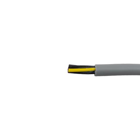 470055YY GE432 Alpha Wire 470055YY Control Cable, 5 Cores 0.5 mm² 21 AWG, Unscreened, 300 m, Grey Polyvinyl Chloride Sheath