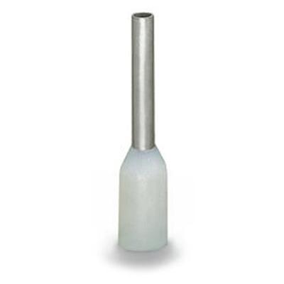 216-201-1 WAGO, 216 Insulated Ferrule, 14mm Pin Length, 3.1mm Pin Diameter, White