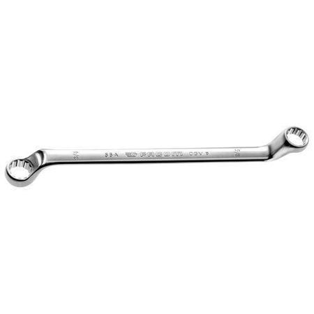 55A-1-2X9-16 Facom Imperial 1/2 x 9/16 in 1/2 in, 9/16 in Chrome Ring Spanner