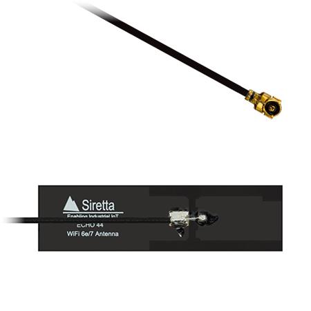 ECHO44/0.2M/SMAM/36 Siretta  PCB Multiband Antenna with IPEX, UFL Connector