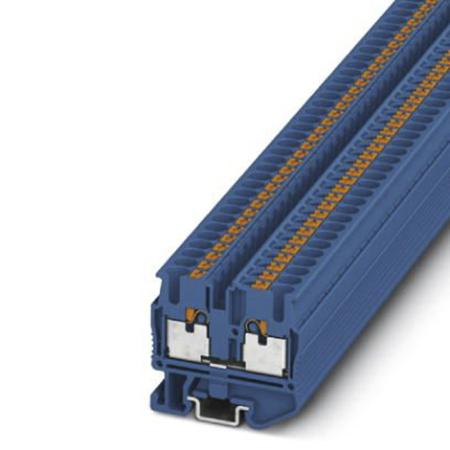 3248126 Phoenix Contact  MPT 2.5 BU Series Blue, 2.5mm², Single-Level, Push In Termination