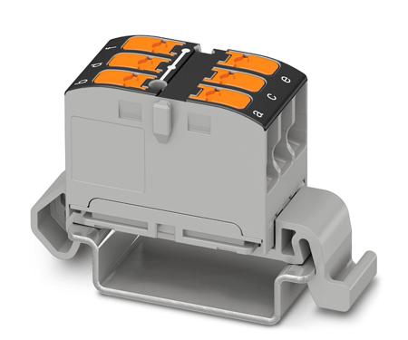 1019530 Phoenix Contact Distribution Block, 6 Way