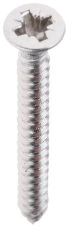 180-667 Plain Stainless Steel Countersunk Self-Tapping Screw, No. 6 x 1 1/4in