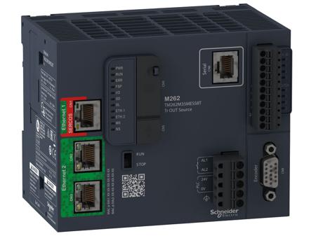 TM262M35MESS8T Schneider Electric M262 Series Logic Controller, 24 V Supply, Transistor Output, 4-Input, Digital Input