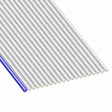 3609/40 3M 3609 Series Flat Ribbon Cable, 40-Way, 0.64mm Pitch, Unterminated to Unterminated