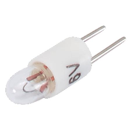 10-1612-1179 EAO Bi-Pin Filament Indicator Lamp, White, 24 V, 20 mA