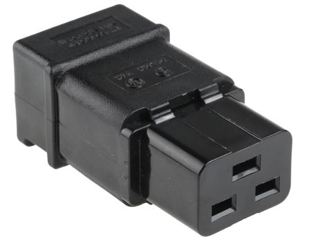 4300.0921 Schurter C19 Cable Mount IEC Connector Socket, 16A, 250 V