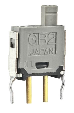 GB215AB NKK Switches Push Button Switch, Off-(On), Through Hole, SPST