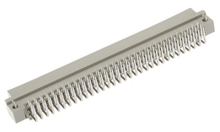 09033966921 HARTING 96 Way 2.54mm Pitch, Type C Class C2, 3 Row, Right Angle DIN 41612 Connector, Plug